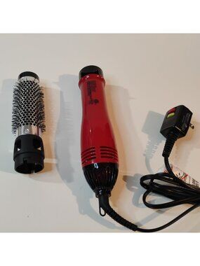 Revlon  RV440 RED  Style, Curl & Volume Hot Air Kit Hair Dryer